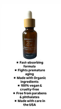 Load image into Gallery viewer, ADRIANNE K Vitamin C Face Serum – Brightening & Anti-Aging with Vitamins C, E & A | Vegan, Cruelty-Free, 1 fl oz (30 mL)