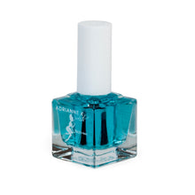 Load image into Gallery viewer, blue base! clear base coat treatment polish to help weak, peeling nails grow.  .51 fl oz. vegan. gluten free