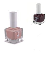 Load image into Gallery viewer, adrianne k 10 free glossy red wine nail polish, giselle! .51 fl oz. vegan. cruelty free. gel effect