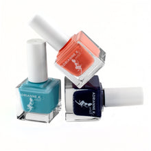 Load image into Gallery viewer, Adriatic Sea! Glossy, Dark Navy Blue Nail Polish, Vegan and Cruelty Free, .51 FL OZ