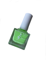 Load image into Gallery viewer, Gaze Neon Green Nail Polish by ADRIANNE K – 10-Free, Vegan, Cruelty-Free, Non-Toxic, .51 fl oz