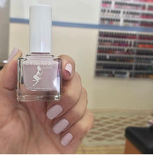 Load image into Gallery viewer, Sophia. Neutral Glossy Opaque Pink/Gray Nail Polish, Vegan. Cruelty-Free. Nontoxic .51 Fl Oz.