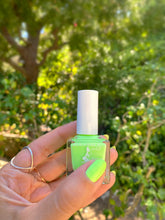 Load image into Gallery viewer, Gaze Neon Green Nail Polish by ADRIANNE K – 10-Free, Vegan, Cruelty-Free, Non-Toxic, .51 fl oz