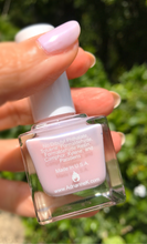 Load image into Gallery viewer, pink rain! nontoxic glossy pearly sheer pink, .51 fl oz high shine. quick dry. durable. gel effect.