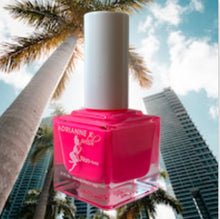 Load image into Gallery viewer, Miami Pink – Neon Pink Nail Polish | Gel Effect, Fast-Drying, Non-Toxic, 0.51 fl oz
