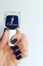 Load image into Gallery viewer, Adriatic Sea! Glossy, Dark Navy Blue Nail Polish, Vegan and Cruelty Free, .51 FL OZ