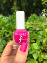 Load image into Gallery viewer, Pink Thorn! ADRIANNE K Nontoxic Fuchsia Nail Polish. Quick Dry. Nontoxic. Vegan .51 Fl Oz