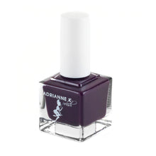 Load image into Gallery viewer, adrianne k black cherry nail polish, diba! nontoxic, gel effect. vegan. cruelty free, .51 fl oz