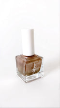 Load image into Gallery viewer, Noor! Shimmer Rose Gold Metallic Nail Polish, Nontoxic, Cruelty Free. Vegan, .51 Fl Oz