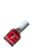 Load image into Gallery viewer, your hotness! adrianne k true red nail polish. quick dry. high shine. gel effect, vegan, .51 fl oz