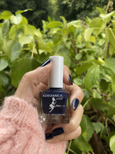 Load image into Gallery viewer, Adriatic Sea! Glossy, Dark Navy Blue Nail Polish, Vegan and Cruelty Free, .51 FL OZ