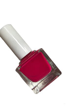 Load image into Gallery viewer, passion! raspberry red gel effect nail polish by adrianne k .51 fl. oz., vegan. long lasting. glossy finish