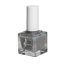 Load image into Gallery viewer, Majestic Glitter Nail Polish by ADRIANNE K – Clear Topcoat with Multicolor Sparkle | 10-Free, Vegan, Long-Lasting, .51 fl oz