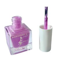 Load image into Gallery viewer, Lili! Pink/Lavender Glossy Nail Polish Color. Quick Dry. Opaque. Vegan. Gel Effect,  .51 Fl Oz