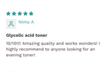 Load image into Gallery viewer, Glycolic Acid Toner by ADRIANNE K – Exfoliating AHA Toner for Face | Brightening, Pore-Minimizing, Vegan, 4 fl oz