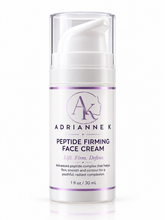 Load image into Gallery viewer, ADRIANNE K Peptide Firming Face Cream | Vegan Anti-Aging Moisturizer | 1 oz (30 mL)