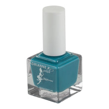 Load image into Gallery viewer, Blulu – Rich Teal Blue Nail Polish | Vegan, 10-Free, Long-Lasting | .51 fl oz – ADRIANNE K