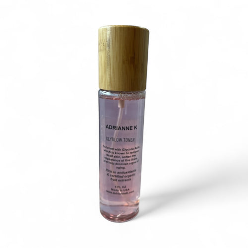Glycolic Acid Toner by ADRIANNE K – Exfoliating AHA Toner for Face | Brightening, Pore-Minimizing, Vegan, 4 fl oz