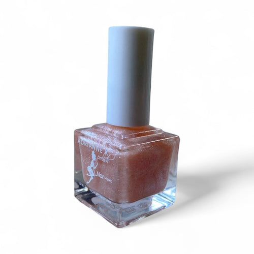 ADRIANNE K Stars – Shimmer Sheer Light Pink Nail Polish | Quick-Dry, Non-Toxic, Vegan, .51 fl oz