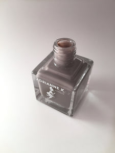 Out of Stock-Coco! Taupe, Glossy Nontoxic Nail Polish by ADRIANNE K. Vegan & Cruelty .51 fl oz. Quick dry. Long Lasting