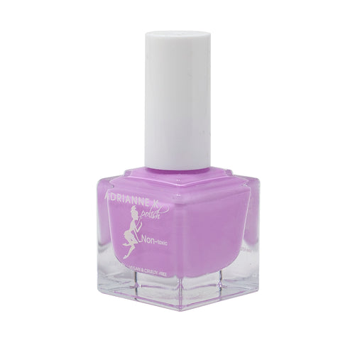 lili! pink/lavender glossy nail polish color. quick dry. opaque. vegan. gel effect,  .51 fl oz