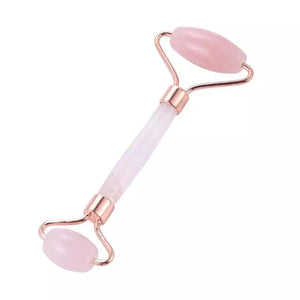 Rose Quartz Face Roller/ At Home Facial Tool. Anti-aging, Soothing, Reduces Skin Puffiness.