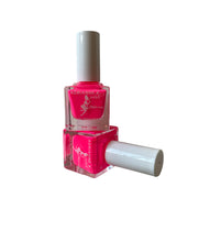 Load image into Gallery viewer, ADRIANNE K Neon Pink Nail Polish, Miami Pink. Gel Effect, Fast Drying and Nontoxic.