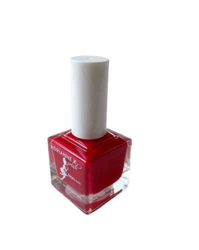 Pretty Woman! Nontoxic Glossy Red Nail Polish. Quick Dry. Long Lasting. Vegan. Made in USA