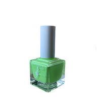Load image into Gallery viewer, Gaze! Neon Green Nail Polish. Quick Dry. Gel Effect. Nontoxic. Vegan, .51 Fl Oz