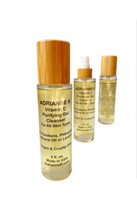 ADRIANNE K Vitamin C Purifying Cleanser/Clean Antioxidant Cleanser Made with Organic Ingredients, 5 Fl Oz. Vegan
