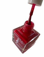 Load image into Gallery viewer, Pretty Woman! Nontoxic Glossy Red Nail Polish. Quick Dry. Long Lasting. Vegan. Made in USA