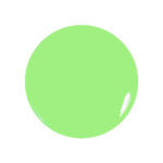 Gaze! Neon Green Nail Polish. Quick Dry. Gel Effect. Nontoxic. Vegan, .51 Fl Oz