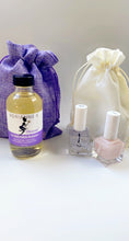 Load image into Gallery viewer, ADRIANNE K Nail Treatment Gift Set #2- Natural Nail Polish Remover, Quick Dry Top Coat+Base Coat with Nutrients